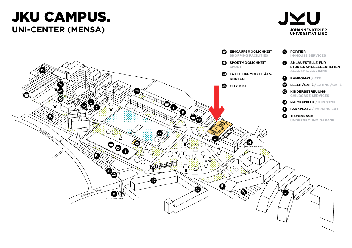 Campusplan Location
